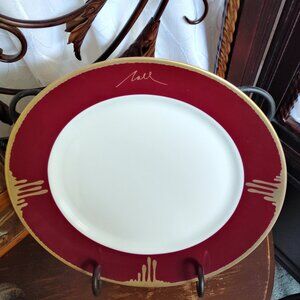 Haviland Limoges Tuscan Roses Dinner Plate NWT